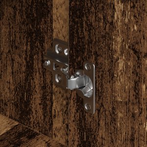 vidaXL Komoda Stare drewno Lite drewno Średnia Bufet Prostokątna 5