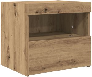 vidaXL Szafka nocna Dąb rzemieślniczy Średnia 6