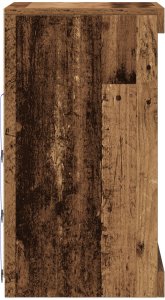 vidaXL Kredens Stare drewno Lite drewno sosnowe Średni Przechowywanie 6