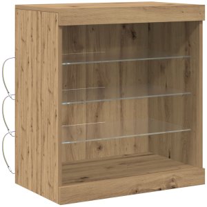 vidaXL Kredens Ręcznie robiony dąb Płyta wiórowa Średni 2