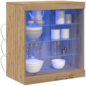 vidaXL Kredens Ręcznie robiony dąb Płyta wiórowa Średni 3