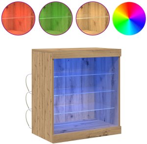 vidaXL Kredens Ręcznie robiony dąb Płyta wiórowa Średni 4