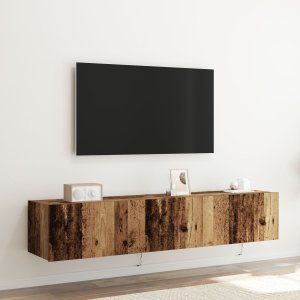 Gablota TV vidaXL Stare drewno MDF 80 x 35 x 31 cm Stojak na telewizor 1