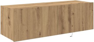 vidaXL Szafka ścienna TV Dąb rzemieślniczy Płyta wiórowa 100 x 35 x 31 cm 5