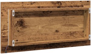 vidaXL Lustro Stare drewno Drewno, Szkło Średni Atrakcyjny design 6