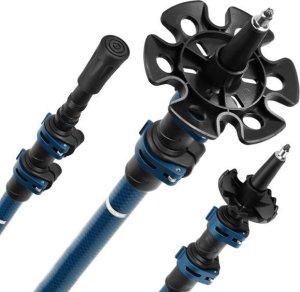 Kijki trekkingowe Nils Aluminiowe TK8601 regulowane 65-135cm 8