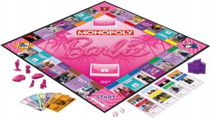 *****Gra MONOPOLY Barbie w.polska G0038 08743 4