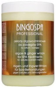 BINGOSPA Okłady algowo-imbirowe na cellulit i rozstępy 1000ml 1