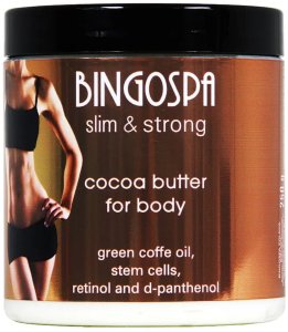 BINGOSPA Slim & Strong Masło kakaowe do ciała 250g 1