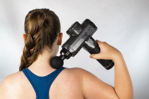 Pistolet masujący do masażu i regeneracji ciała pleców masażer punktowy 3