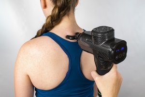 Pistolet masujący do masażu i regeneracji ciała pleców masażer punktowy 6