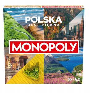 Gra planszowa Winning Moves Monopoly Polska jest piękna edycja kwadratowa 2