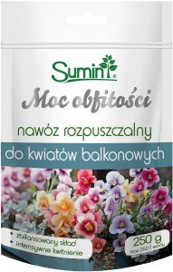 Nawóz rozpuszczalny do kwiatów balkonowych - Moc Obfitości 250 g - Sumin 1