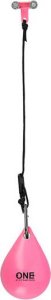 Zestaw hula hop z wypustkami i obciążnikiem One Fitness różowe oha02 pas wyszczuplający br160 14