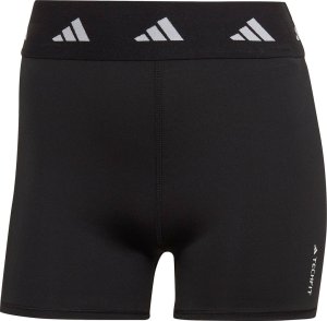 Spodenki damskie adidas Techfit czarne HF6683 XL4" 1