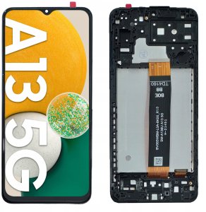 WYŚWIETLACZ EKRAN LCD DO SAMSUNG A13 5G RAMKA 1