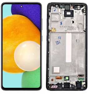 WYŚWIETLACZ EKRAN LCD DO SAMSUNG A52 5G INCELL RAMKA CZARNA 1