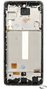 WYŚWIETLACZ EKRAN LCD DO SAMSUNG A52S 5G OLED RAMKA CZARNA 2