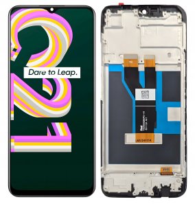 WYŚWIETLACZ EKRAN LCD DO REALME C21 RAMKA 1