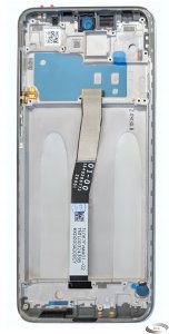 WYŚWIETLACZ EKRAN LCD DO XIAOMI NOTE 9 PRO RAMKA SREBRNA 2