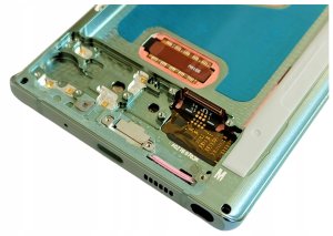 WYŚWIETLACZ EKRAN LCD DO SAMSUNG NOTE 20 OLED RAMKA ZIELONA 5