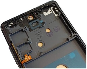 WYŚWIETLACZ EKRAN LCD DO SAMSUNG S20 FE 5G OLED RAMKA CZARNA 4