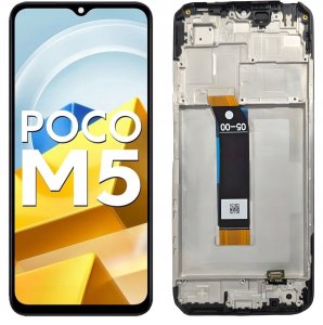 WYŚWIETLACZ EKRAN LCD DO XIAOMI POCO M5 RAMKA 1