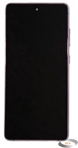 WYŚWIETLACZ EKRAN LCD DO SAMSUNG S20 FE 5G OLED RAMKA RÓŻOWA 3