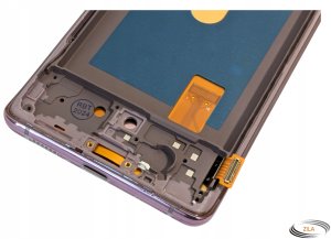 WYŚWIETLACZ EKRAN LCD DO SAMSUNG S20 FE 5G OLED RAMKA RÓŻOWA 4