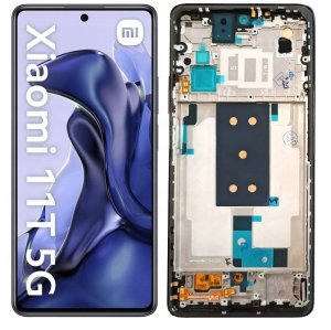 WYŚWIETLACZ EKRAN LCD DO XIAOMI 11T / 11T PRO INCELL RAMKA 1