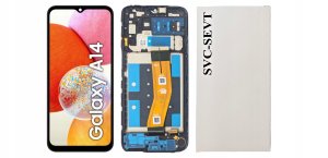ORYGINAŁ WYŚWIETLACZ EKRAN LCD DO SAMSUNG GALAXY A14 4G RAMKA SM-A145P 6