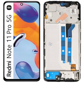 WYŚWIETLACZ EKRAN LCD DO XIAOMI REDMI NOTE 11 PRO 5G OLED RAMKA 2201116SG 1