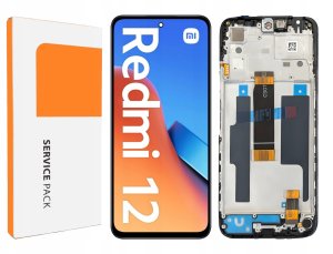 ORYGINAŁ WYŚWIETLACZ EKRAN LCD DO XIAOMI REDMI 12 RAMKA 23053RN02A 9