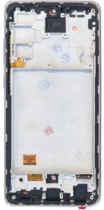 WYŚWIETLACZ LCD DO SAMSUNG GALAXY A72 OLED RAMKA CZARNY SM-A725F SM-A725M 3