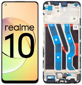ORYGINAŁ WYŚWIETLACZ EKRAN LCD DO REALME 10 4G RAMKA RMX3630 2