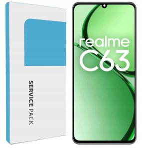 ORYGINAŁ WYŚWIETLACZ EKRAN LCD SZYBKA DOTYK DO TELEFONU REALME C63 4G RAMKA 8