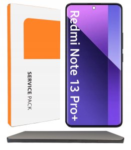 ORYGINAŁ WYŚWIETLACZ LCD DO XIAOMI REDMI NOTE 13 PRO PLUS RAMKA CZARNY 8