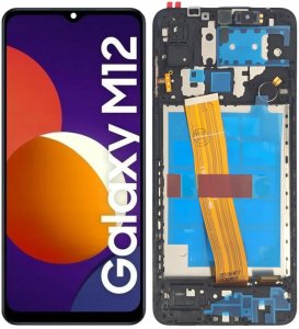 ORYGINAŁ WYŚWIETLACZ EKRAN LCD DO SAMSUNG GALAXY M12 RAMKA SM-M127 2