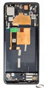 ORYGINAŁ WYŚWIETLACZ EKRAN LCD DO MOTOROLA EDGE 30 FUSION NIEBIESKA RAMKA 2