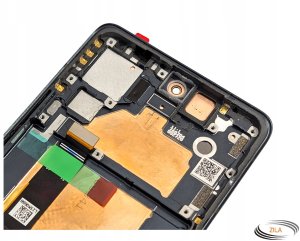 ORYGINAŁ WYŚWIETLACZ EKRAN LCD DO MOTOROLA EDGE 30 FUSION NIEBIESKA RAMKA 5