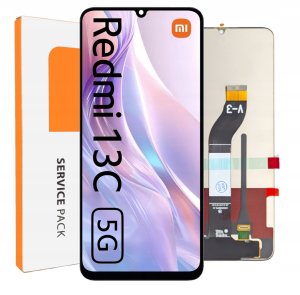 ORYGINAŁ WYŚWIETLACZ EKRAN LCD SZYBKA DOTYK DO TELEFONU XIAOMI REDMI 13C 5G 1
