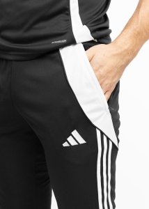 Adidas Spodnie męskie adidas Tiro 24 3/4 czarne IJ7671 M 3