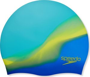 Dziecięcy czepek pływacki silikonowy Multi Colour Silc Cap Ju niebiesko-zielony 1
