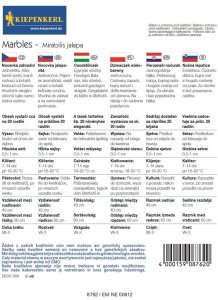 Dziwaczek wielobarwny 'Marbles' - Nasiona - Kiepenkerl 2