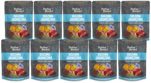 Dolina Noteci Premium Karma suszona dla kotów wszystkich ras jagniecina zestaw 10 x 150 g 1