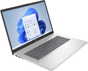 Laptop HP 17-cn3009ca / 7Y2P0UA / Intel i3-N305 / 8GB / SSD 512GB / Intel Xe / HD+ / Win 11 / Srebrny 1