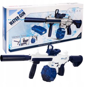 Karabin Pistolet Na Wodę Dla Dzieci Broń Wodna Sikawka Na Akumulator 2 Mag 1