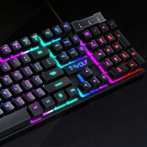 Klawiatura T-Wolf T-WOLF T20 Wired Gaming Keyboard RGB (EN) 13