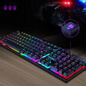 Klawiatura T-Wolf T-WOLF T20 Wired Gaming Keyboard RGB (EN) 16
