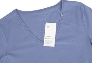 Koszulka damska 4F F1649 denim 4FWAW24TTSHF1649 32S M 5